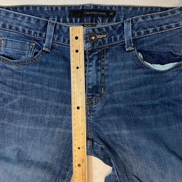 Calvin Klein Lean Boot 28 / 6 blue jeans - Picture 6 of 6